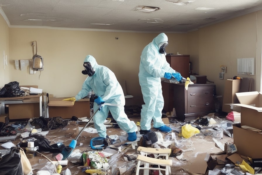 Limpieza por defuncion o fallecimiento en Vespella de Gaià